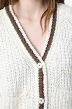 Noisy May C&aacute;rdigan college pico^Mujer Jerséis Y Cárdigans