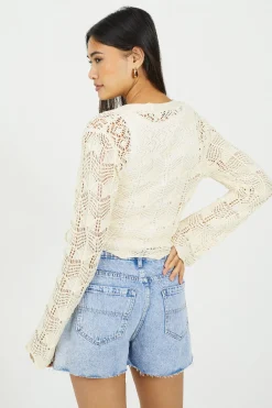 Brave Soul C&aacute;rdigan con lazo lateral^Mujer Jerséis Y Cárdigans