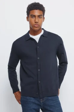 Springfield C&aacute;rdigan cuello polo botones^Hombre Jerséis Y Cárdigans