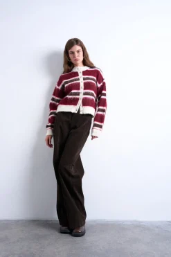 Topshop C&aacute;rdigan de manga larga^Mujer Jerséis Y Cárdigans