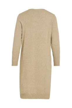 Vila C&aacute;rdigan largo de punto con viscosa^Mujer Basic Bar