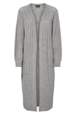 Pieces C&aacute;rdigan largo de punto^Mujer Jerséis Y Cárdigans|Basic Bar