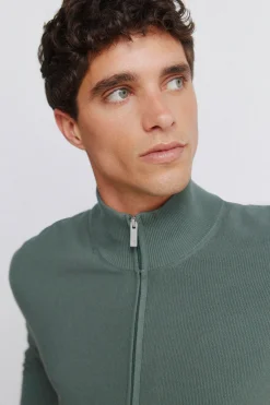 Springfield C&aacute;rdigan liso estructura^Hombre Jerséis Y Cárdigans