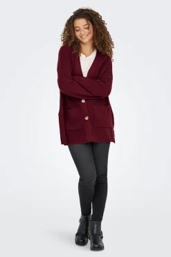 Only C&aacute;rdigan midi con bolsillos^Mujer Jerséis Y Cárdigans