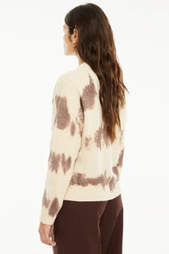 System Action C&aacute;rdigan punto estampado^Mujer Jerséis Y Cárdigans