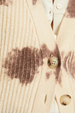 System Action C&aacute;rdigan punto estampado^Mujer Jerséis Y Cárdigans