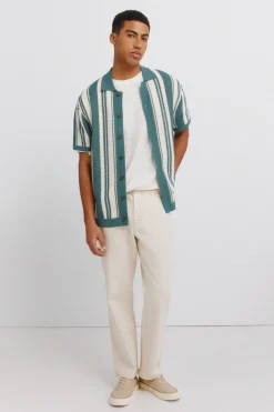 Springfield C&aacute;rdigan rayas botones^Hombre Jerséis Y Cárdigans