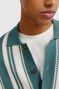 Springfield C&aacute;rdigan rayas botones^Hombre Jerséis Y Cárdigans