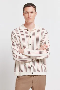 Springfield Cárdigan rayas fantasía^Hombre Jerséis Y Cárdigans