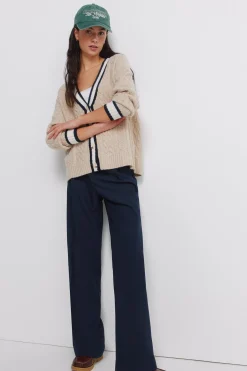 Springfield C&aacute;rdigan trenzado^Mujer Jerséis Y Cárdigans