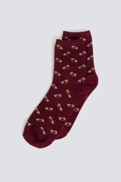 Springfield Calcet&iacute;n largo abejas^Mujer Calcetines