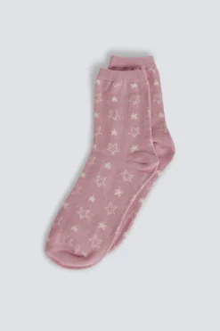 Springfield Calcetín largo estrellas^Mujer Calcetines