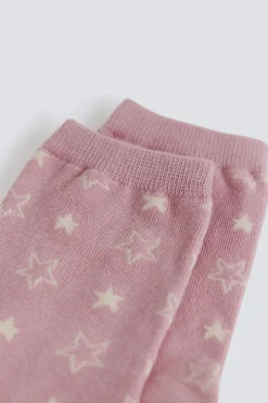 Springfield Calcet&iacute;n largo estrellas^Mujer Calcetines