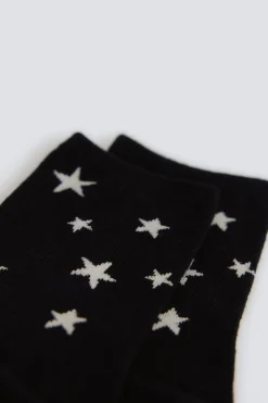 Springfield Calcet&iacute;n largo estrellas^Mujer Calcetines