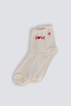 Springfield Calcet&iacute;n largo Love^Mujer Calcetines