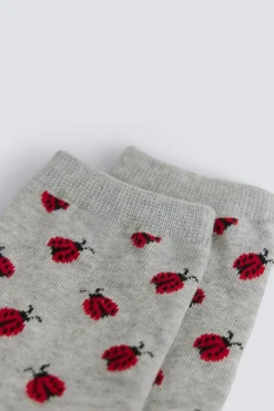 Springfield Calcet&iacute;n largo mariquitas^Mujer Calcetines