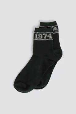 Springfield Calcet&iacute;n largo n&uacute;mero^Mujer Calcetines