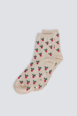 Springfield Calcet&iacute;n largo rabanitos^Mujer Calcetines