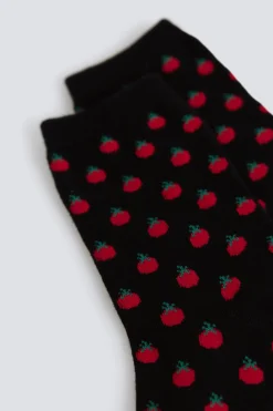 Springfield Calcet&iacute;n largo tomates^Mujer Calcetines