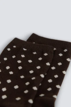 Springfield Calcet&iacute;n largo topos^Mujer Calcetines