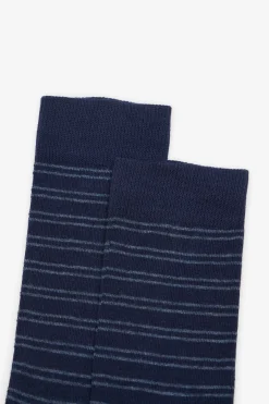 Cortefiel Calcet&iacute;n microrayas^Hombre Calcetines