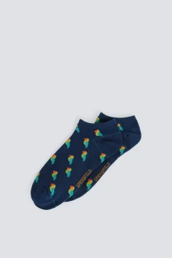 Springfield Calcet&iacute;n tobillero cotorra^Hombre Calcetines