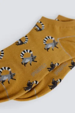 Springfield Calcet&iacute;n tobillero lemur^Hombre Calcetines