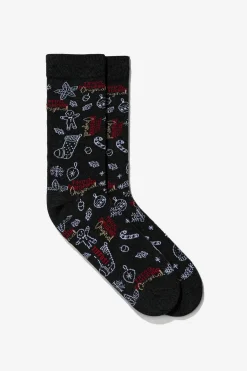 Tiffosi Calcetines navide&ntilde;os coloridos^Hombre Calcetines