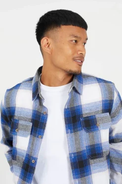 Brave Soul Camisa a cuadros^Hombre Camisas