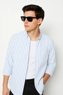 Trendyol Camisa a rayas^Hombre Camisas