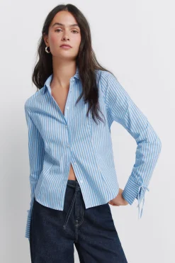 Springfield Camisa algod&oacute;n entallada^Mujer Camisas Y Blusas