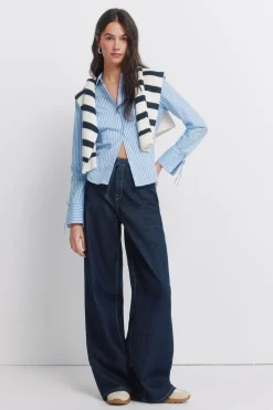 Springfield Camisa algod&oacute;n entallada^Mujer Camisas Y Blusas