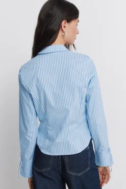 Springfield Camisa algod&oacute;n entallada^Mujer Camisas Y Blusas