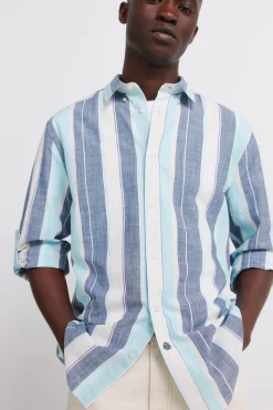 Springfield Camisa algod&oacute;n rayas^Hombre Camisas