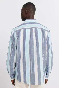 Springfield Camisa algod&oacute;n rayas^Hombre Camisas