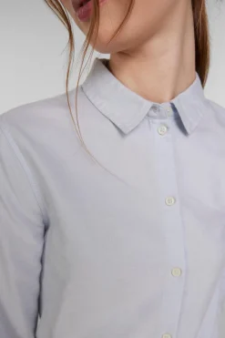 Pieces Camisa b&aacute;sica de algod&oacute;n^Mujer Camisas Y Blusas