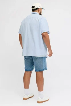 Jack & Jones PLUS Camisa b&aacute;sica manga corta^Hombre Camisas