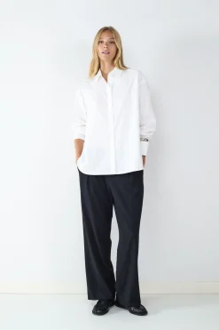 Balmohk Camisa b&aacute;sica popel&iacute;n^Mujer Camisas Y Blusas