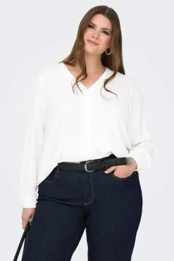 Only Carmakoma Camisa botonadura talla grande^Mujer Camisas Y Blusas