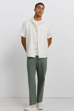 Springfield Camisa bowling manga corta jacquard^Hombre Camisas