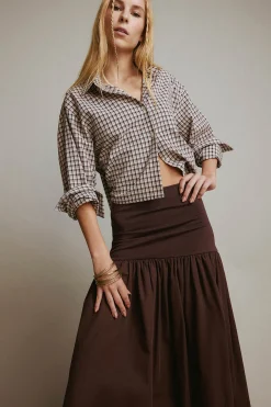 DeFacto Camisa corta oversize^Mujer Camisas Y Blusas