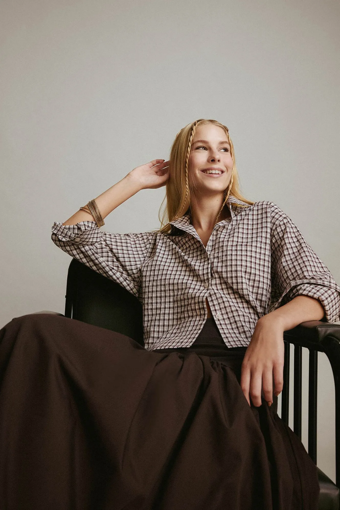 DeFacto Camisa corta oversize^Mujer Camisas Y Blusas