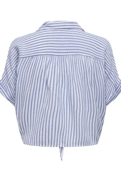 Only Camisa crop manga corta^Mujer Camisas Y Blusas