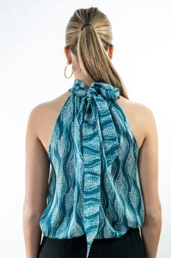 Cul Sac Camisa cuello halter^Mujer Camisas Y Blusas