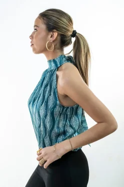 Cul Sac Camisa cuello halter^Mujer Camisas Y Blusas