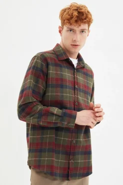 Trendyol Camisa de le&ntilde;ador^Hombre Camisas