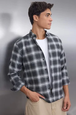 Trendyol Camisa de le&ntilde;ador^Hombre Camisas