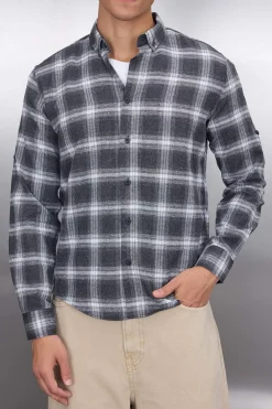 Trendyol Camisa de le&ntilde;ador^Hombre Camisas