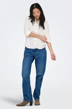 Only Camisa de lino^Mujer Camisas Y Blusas|Lino