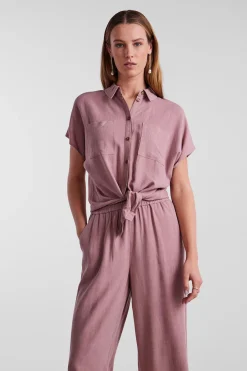 Pieces Camisa de lino^Mujer Camisas Y Blusas|Total Look